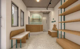Κτηνιατρείο στη Μύκονο – reception και χώρος αναμονής