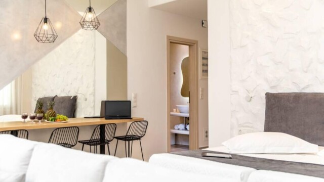 Εσωτερικός χώρος του Arktos Luxury Apartment στη Νάξο Arktos Luxury Apartment Naxos Interior Design