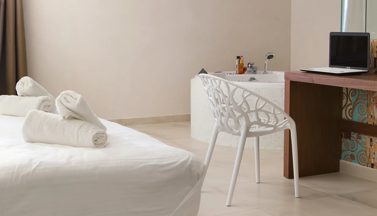 Δωμάτιο φιλοξενίας στο Hotel Electra στον Σταυρό Θεσσαλονίκης
