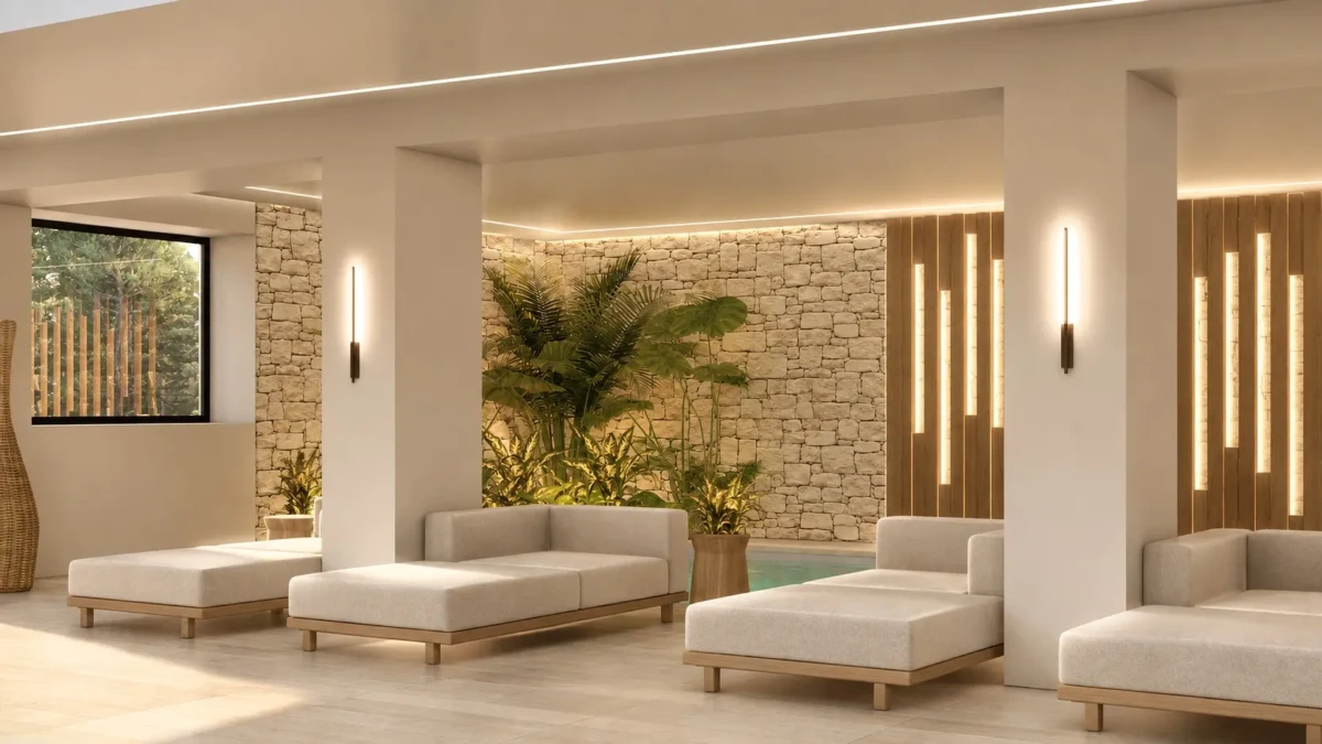 Private wellness και χώρος χαλάρωσης σε μονοκατοικία στο Πανόραμα Θεσσαλονίκης